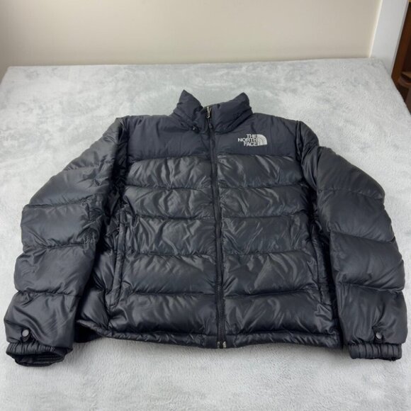 The North Face Men's Black 700 Down Puffer Jacket Medium - Picture 1 of 16